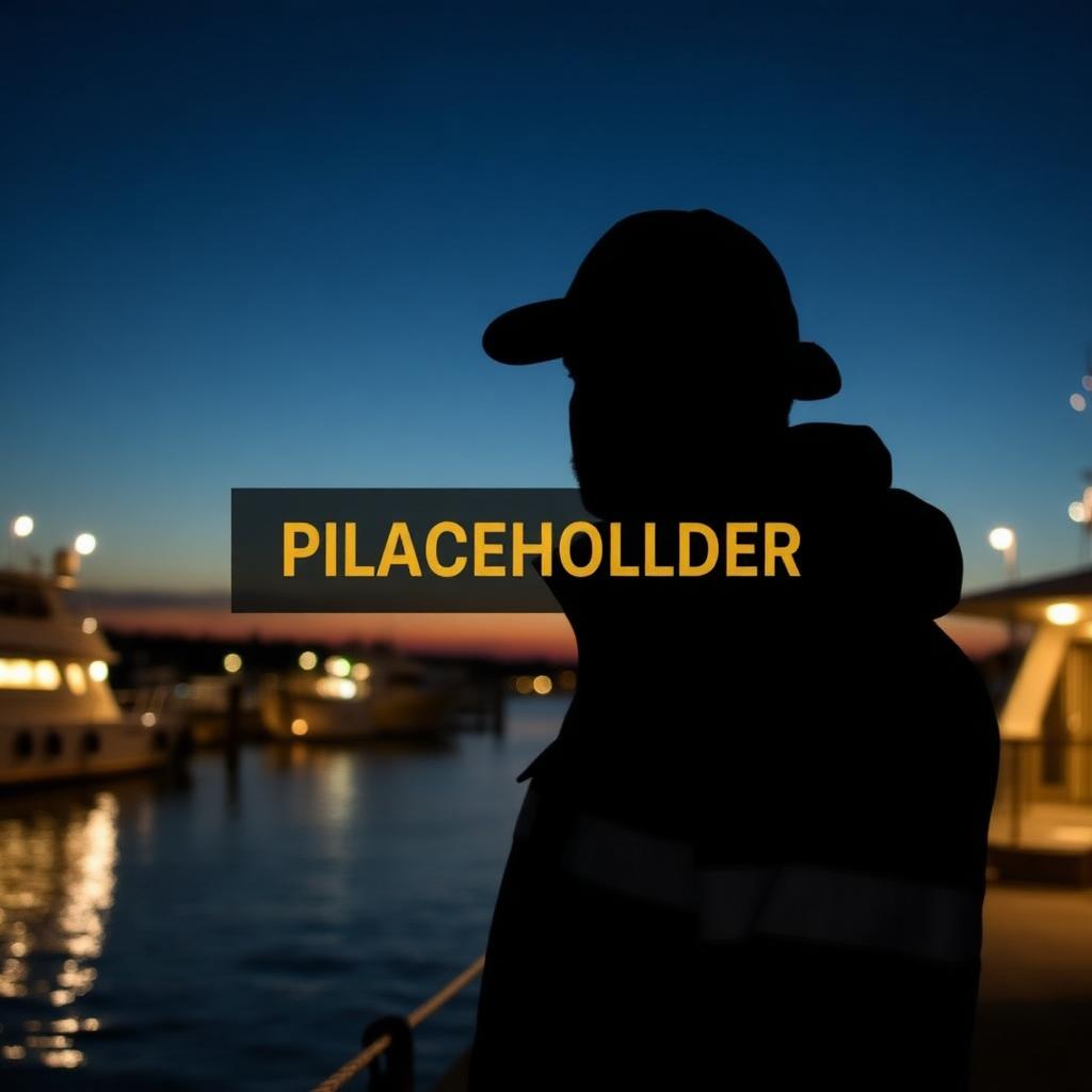 Placeholder silhouette portrait marked as a stand-in for a Sun & Shine Marine Care waterfront care coworker